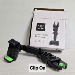 Cell Phone Holder Clip Onto Mirror 