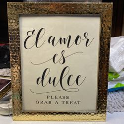 Wedding Decoration Sign