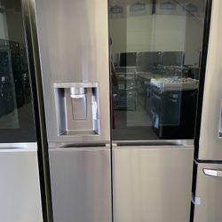 LG Refrigerator Never Used .Up to 50%off. $0 Down payment.Take home today! 
