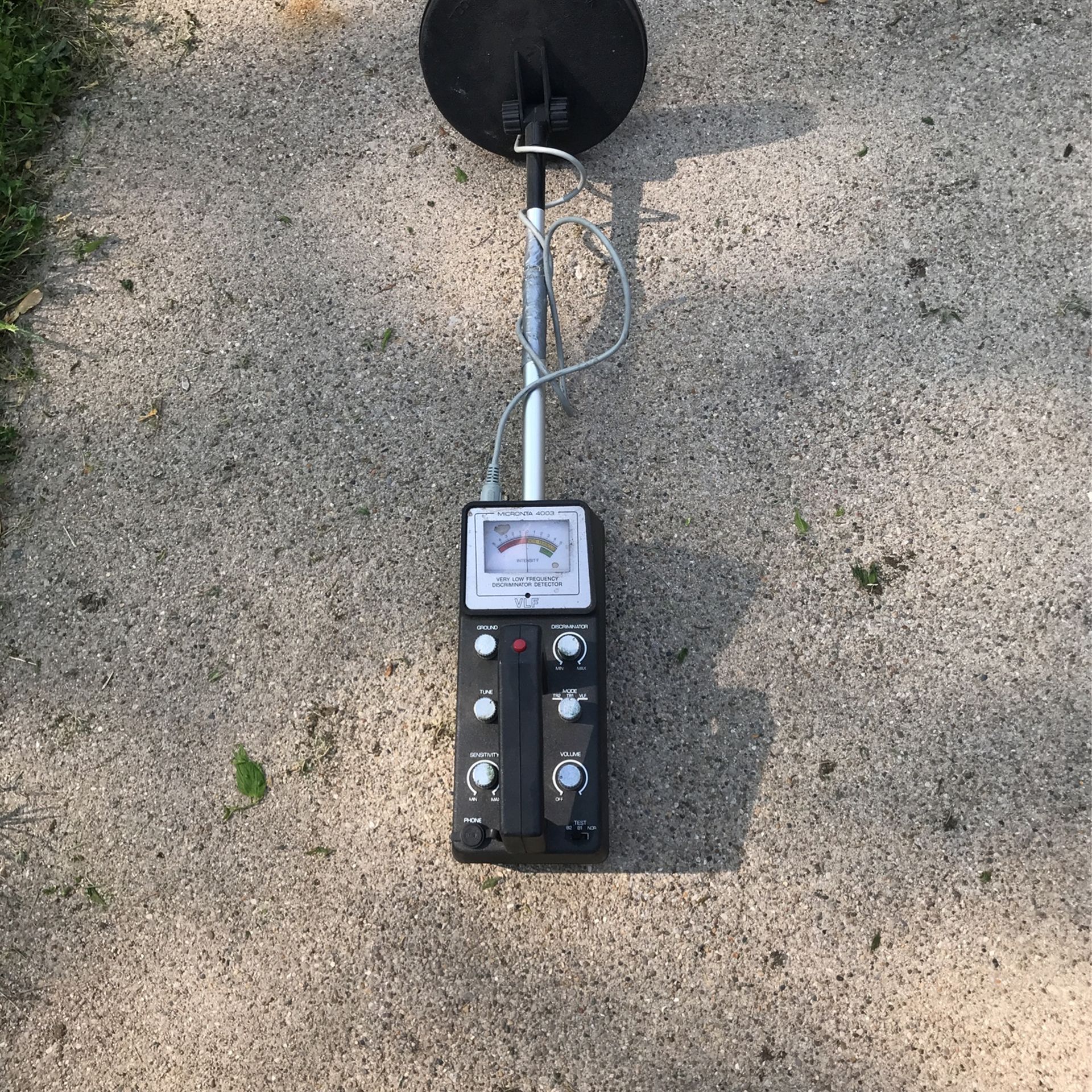 Metal Detector Vintage