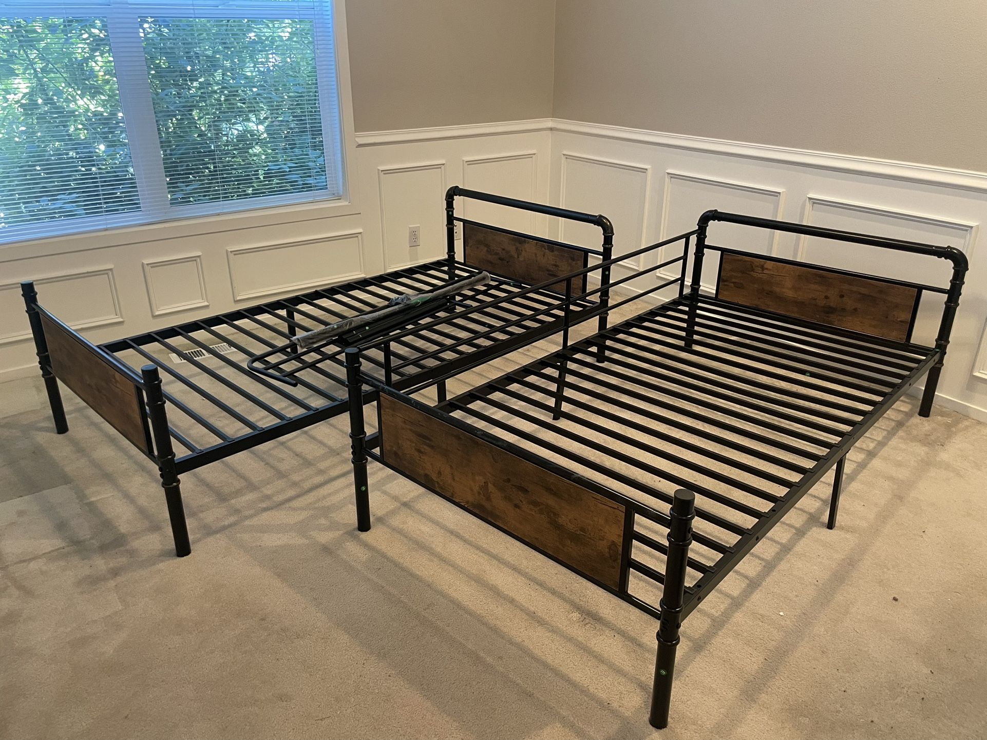 Heavy Duty Twin Over Twin Bunk Bed