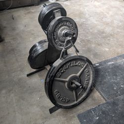 Weights Cast Iron Plates Full Set
