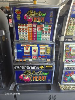 IGT Black Cherry Slot Machine (coin only)