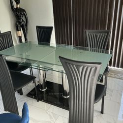 Adjustable Dinning Table 