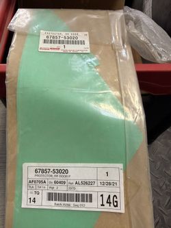 2014-21 Lexus Rear Door Panel Protector 