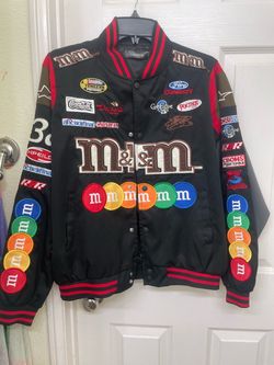 M&m sweater black and red