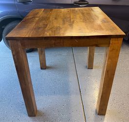 Pier 1 Imports Solid Wood Pub Table – Bar Height