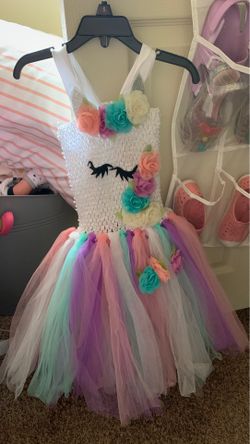 Girls Unicorn dress