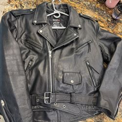 Motorcycle Leather Jacket 