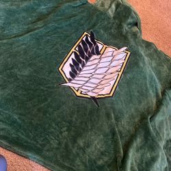 Attack On Titan Blanket Cape 