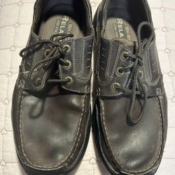 Skechers Mens Relaxed Fit Expected Gembel Loafers Size 11 Brown Leather