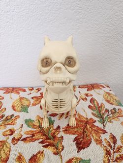 Skeleton Dog Halloween Decoration Figure