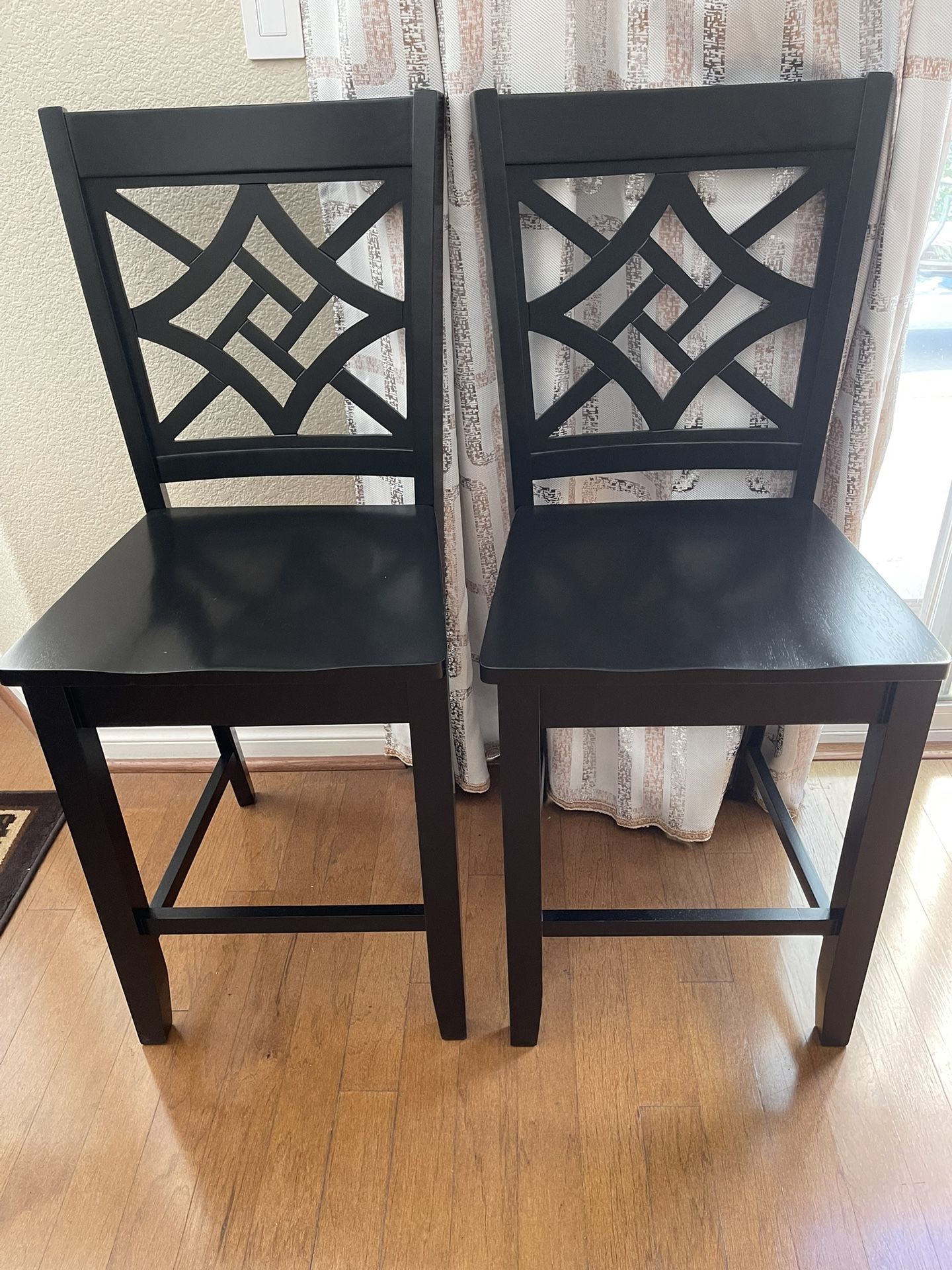Dinning Chairs Counter Height Set Of 4