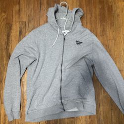 Reebok Grey Zip Up 