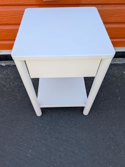 Ikea Tonstad nightstand with soft-close drawer