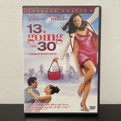 13 Going On 30 DVD Special Edition Jennifer Garner Mark Ruffalo Romance 2004