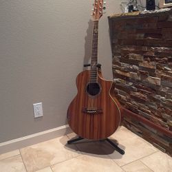 Custom Guitar With Mother Of Pear
