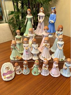 Growing Up Dolls-Enesco Porcelain Figurine Collection