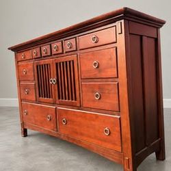 Solid Cherry American Signature Triple Dresser Chest