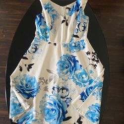 Dress White House Black Market Size 8