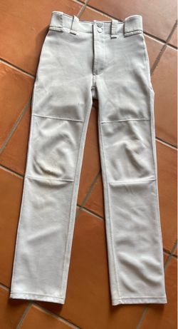 Youth Mizuno Baseball Pants Gray Size Medium