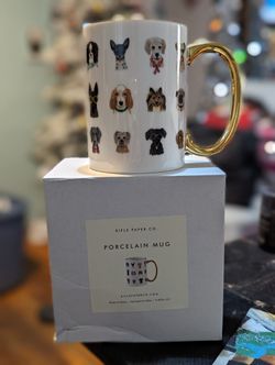 Rifle Paper Co. Doggie Porcelain Cup