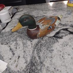 Wooden Duck Hand Painted Don't Miss