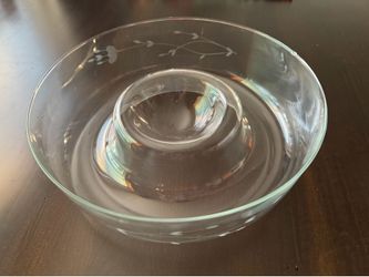 Princess House Chip and Dip Bowl