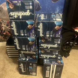 Goodnites Size XL pull-ups 