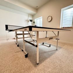 OBO! PRINCE Ping Pong Table & 4 Paddles