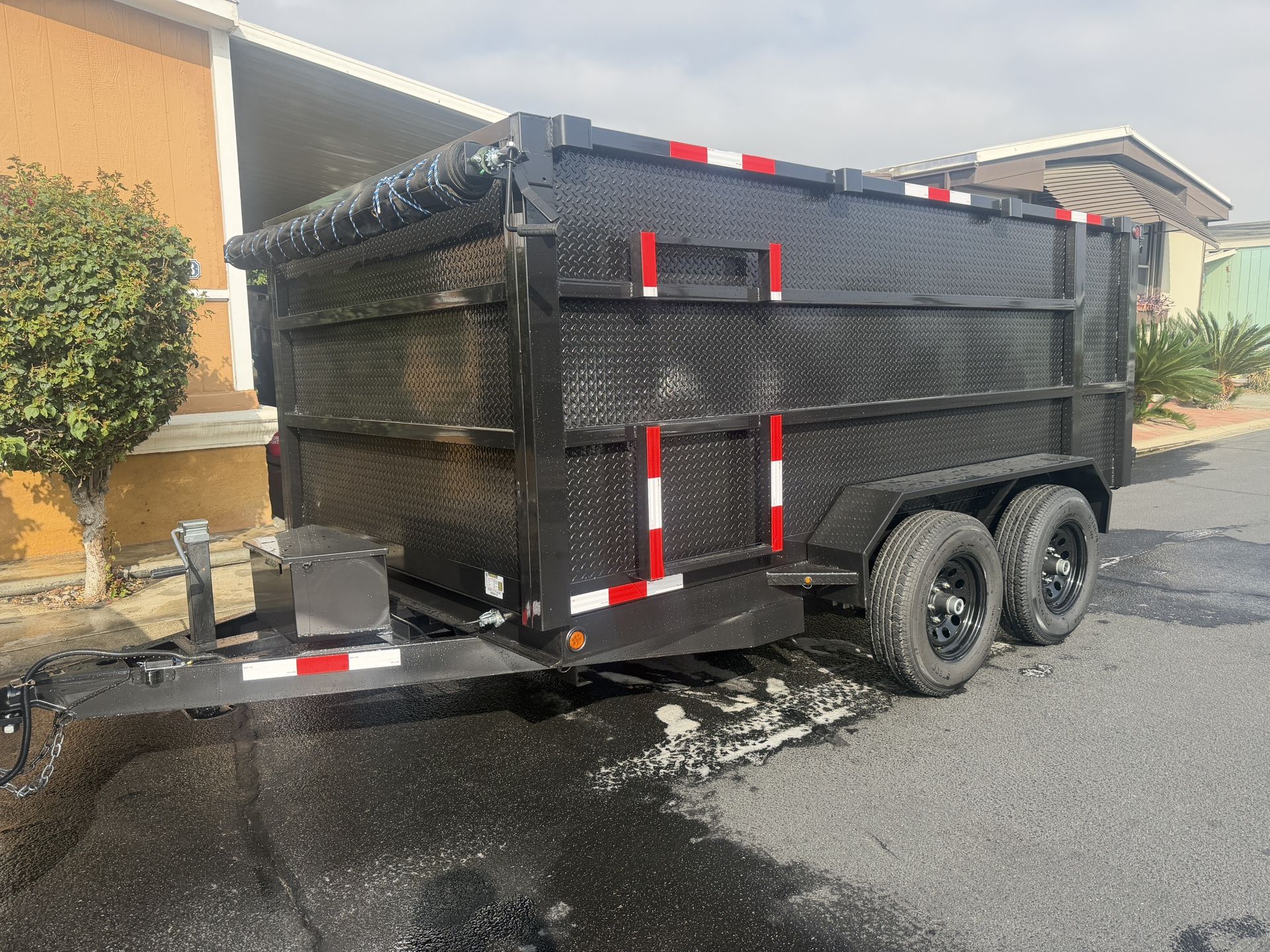 Dump Trailer Color Black