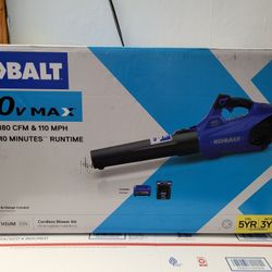 Kobalt New 40V Max Leaf Blower Kit With Battery & Charger