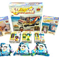 Mcfarlane Toys STEVEN UNIVERSE CONSTRUCTION SETS FALL 2017 COMPLETE SET PLUS 3 Backpack Hangers 