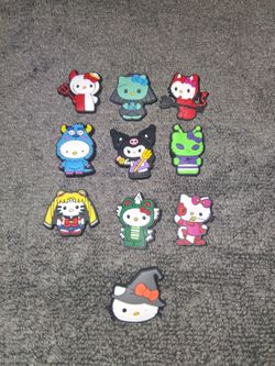 Hello Kitty and friends Halloween Croc Charms Each Picture $6