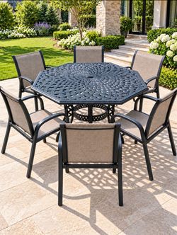 7-Piece Patio Table Set