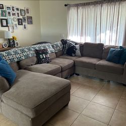 Large Tan Sectional