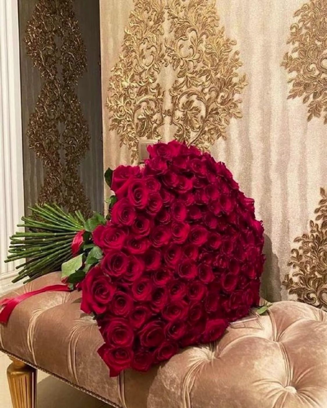 Ramo Buchon Red Roses Bouquet