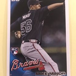 2010 Topps Update Mike Minor RookieRC #253 Braves