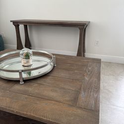 Coffee Table And Console Table 