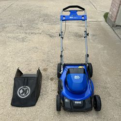 KOBALT 80v PUSH LAWN MOWER (BATTERY & CHARGER INCLUDED)