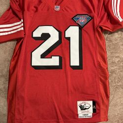 49ers Jersey M&N authentic size 44(L) 