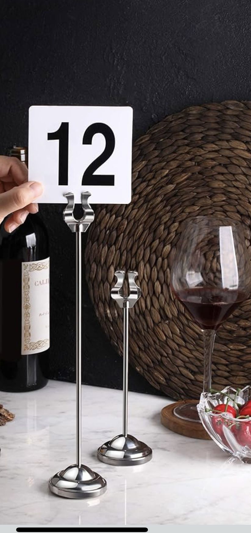 Table Number Holders 