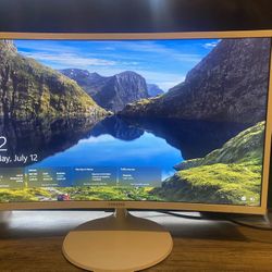 Samsung Monitor Curvo 27 Pulgadas