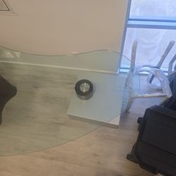 Glass Office Desk 