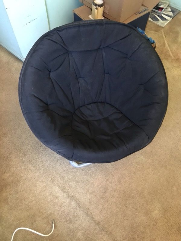 Black Saucer chair