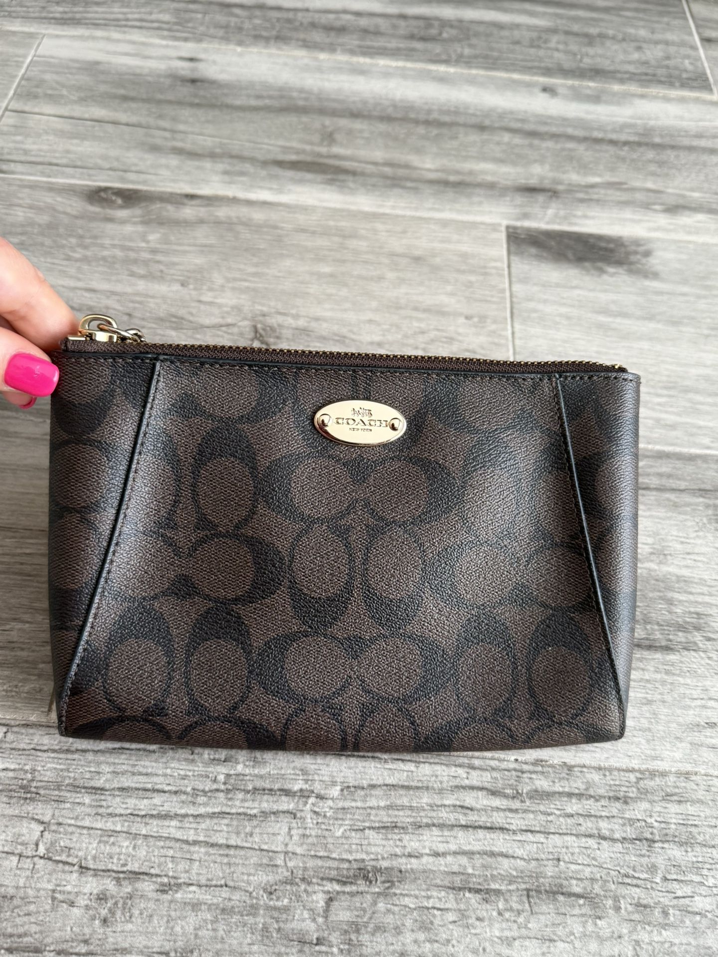 COACH wristlet purse
