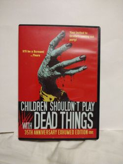 Children shouldn't play with dead things DVD