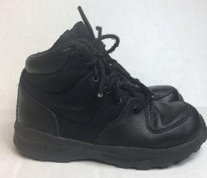 Nike acg boots kids size 1 y black lace up