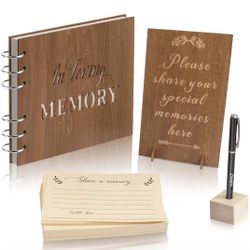 Wooden Memory Book Set