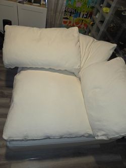 CHAMP MEMORY Foam CORNER Sofa with Goose Feathers Cushion/Pillows (Price Is Frim)